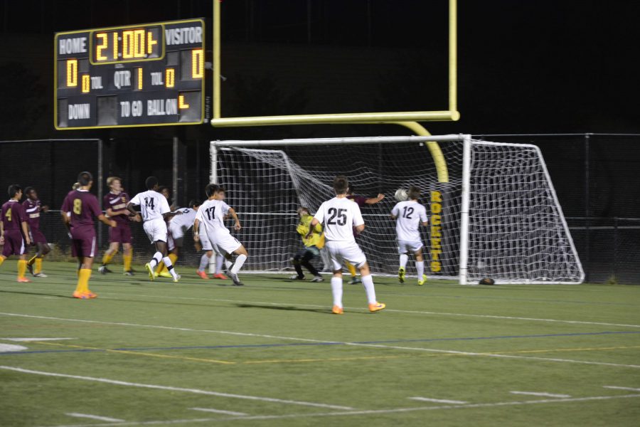 Boys soccer wins big on senior night in game against Paint Branch