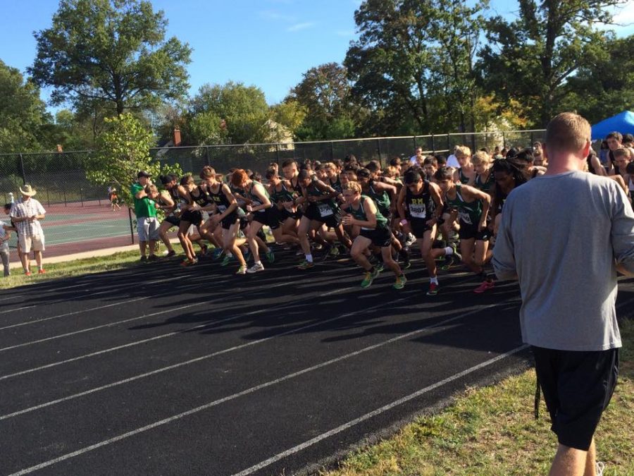 Cross country narrowly defeated by Walter Johnson in final home meet