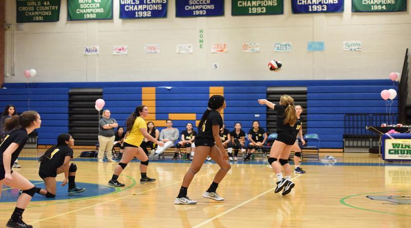 Volleyball suffers defeat from rival Churchill