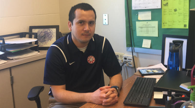 Mr. Montalvan brings a background in psychology and history into the classroom