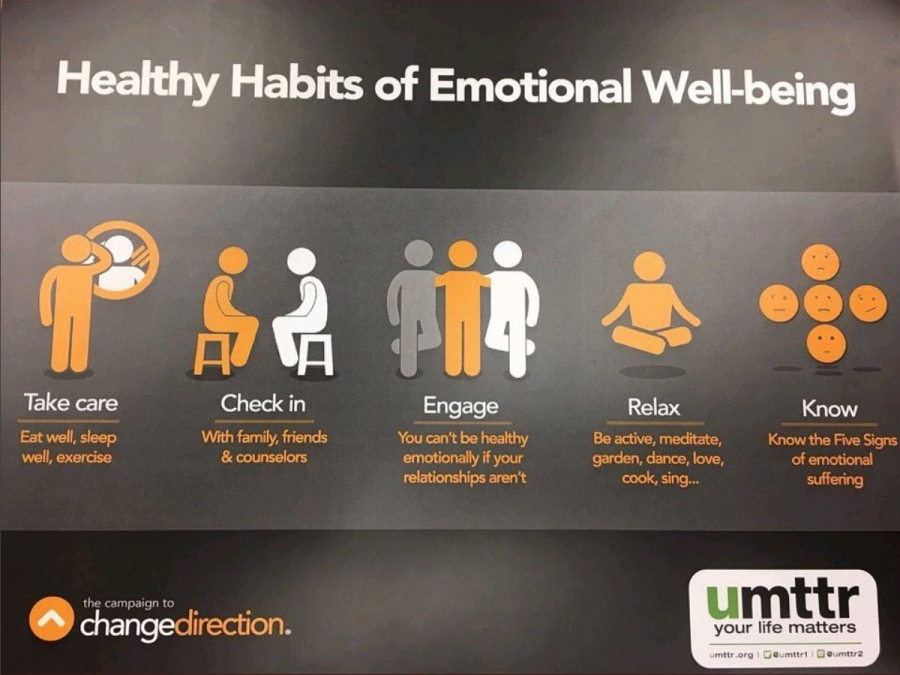 ummtr mental health campaign poster