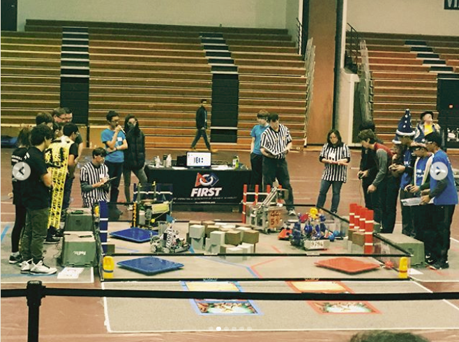 RM Robotics team wins top qualifier at Whitman High School