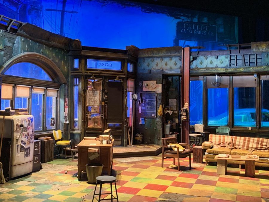 The intricately designed set enhances the strong writing and acting in Jitney.