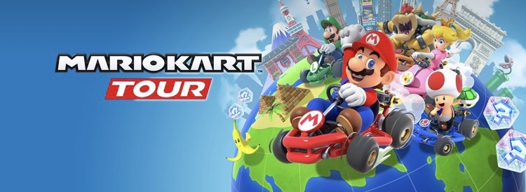 The mobile racing game Mario Kart Tour was released on iOS and Android on Wednesday, Sept. 25, 2019. 