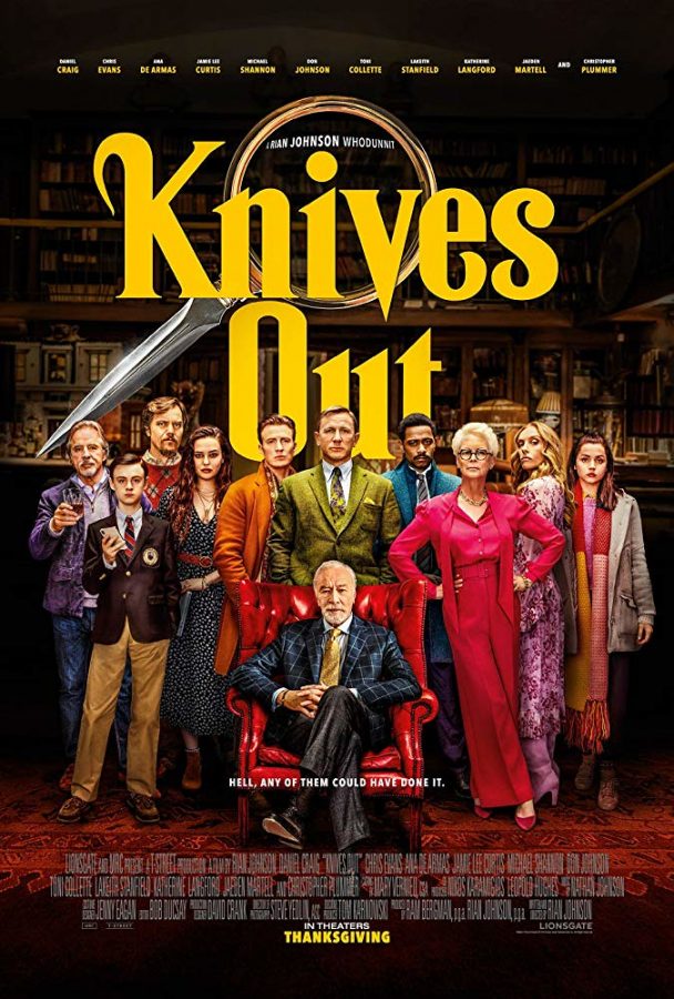 Rian+Johnsons+Knives+Out+is+a+witty+murder+mystery+that+keeps+the+audience+on+the+edge+of+their+seat+with+several+fun+plot+twists.