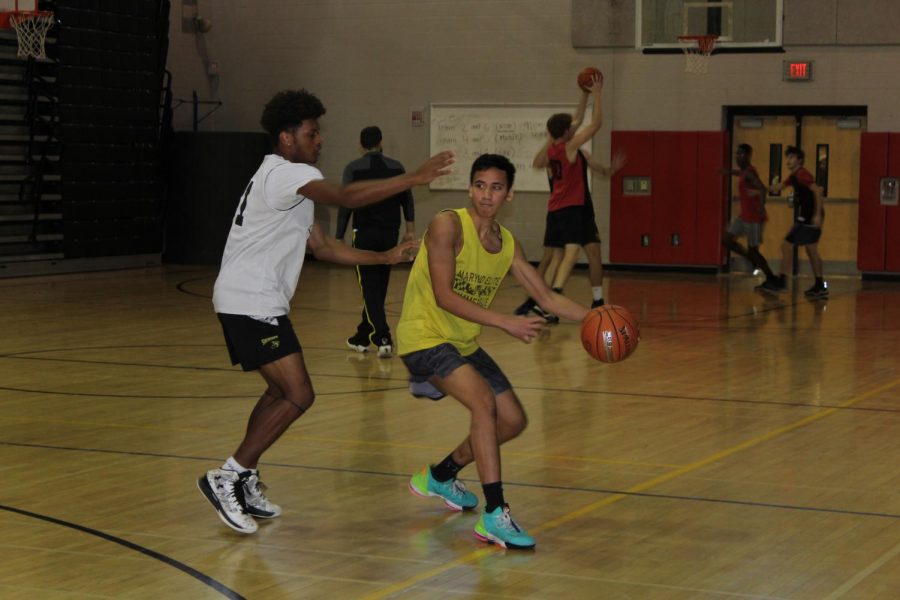 Photo of the day: Boys Basketball Practice