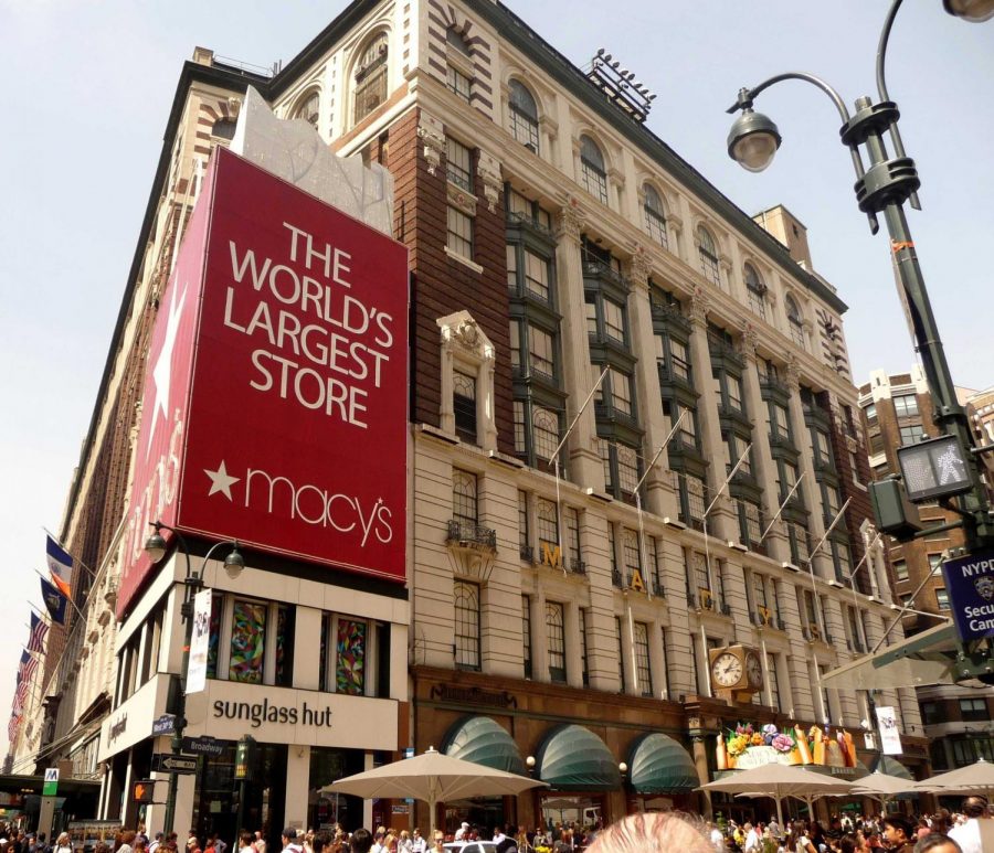 Sophomore Ava Lunenfeld shopped at this Macys in New York Citys Herald Square during winter break.