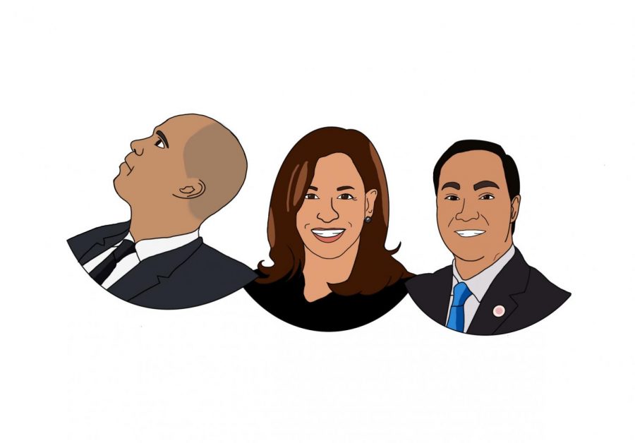 Cory+Booker%2C+Kamala+Harris%2C+and+Julian+Castro+are+candidates+of+color+who+did+not+qualify+for+the+December+Democratic+presidential+debate.