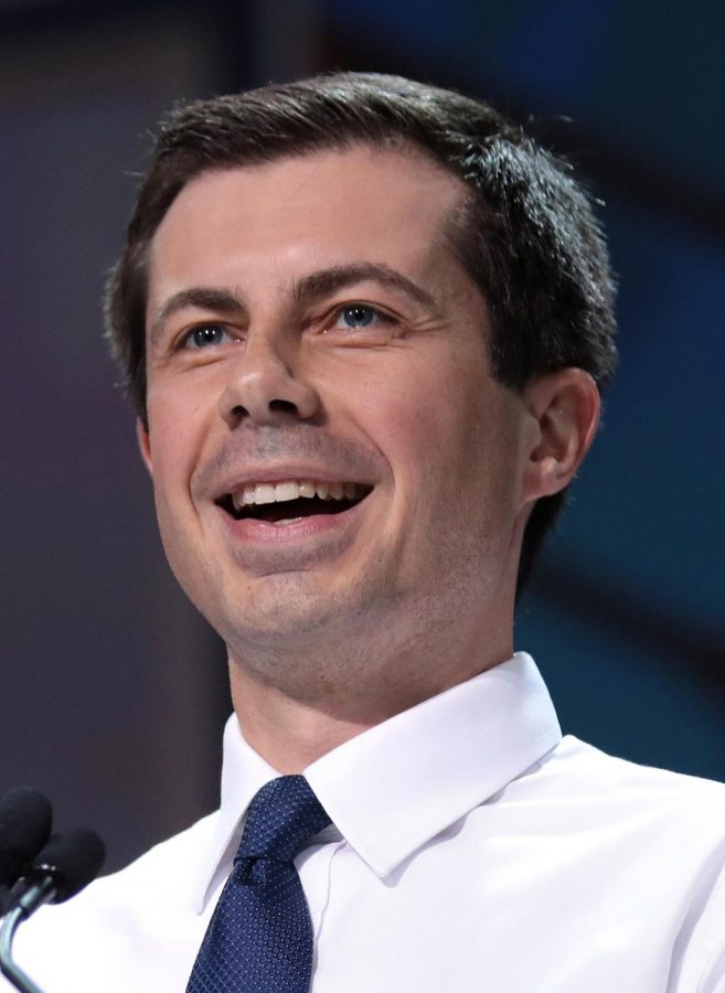 Pete Buttigieg, one of the Democratic primary candidates, performed well during the January debate.