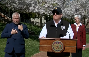 Governor Hogan gives a new directive on social distancing at his latest press conference.  