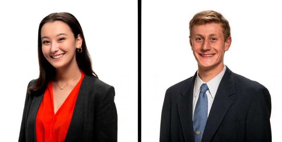 RM juniors Hana OLooney and Henry Kaye are the finalists for this years SMOB elections, which will be held on April 22-23.