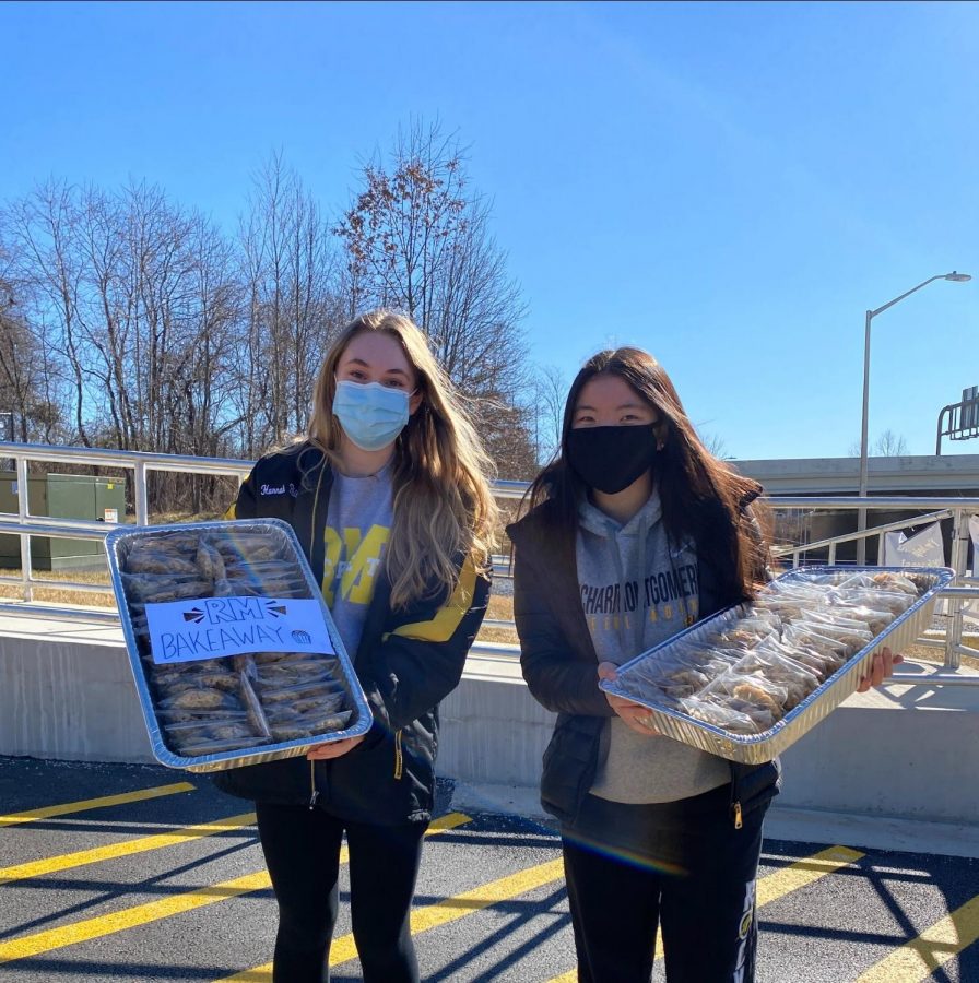 Juniors Hannah Phillips and Eileen Chen founded RM Bakeaway at the beginning of the school year and have since organized several successful baked good drives.