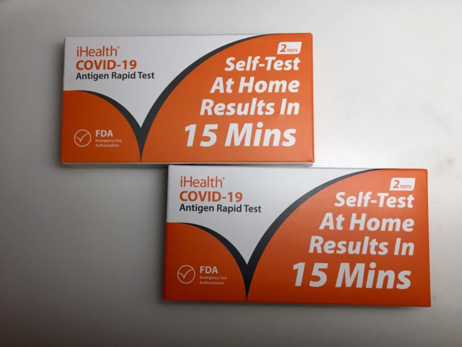 The rapid testing kits distributed by the county are intended to provide a more accurate picture of infection rates within schools than self reported numbers.