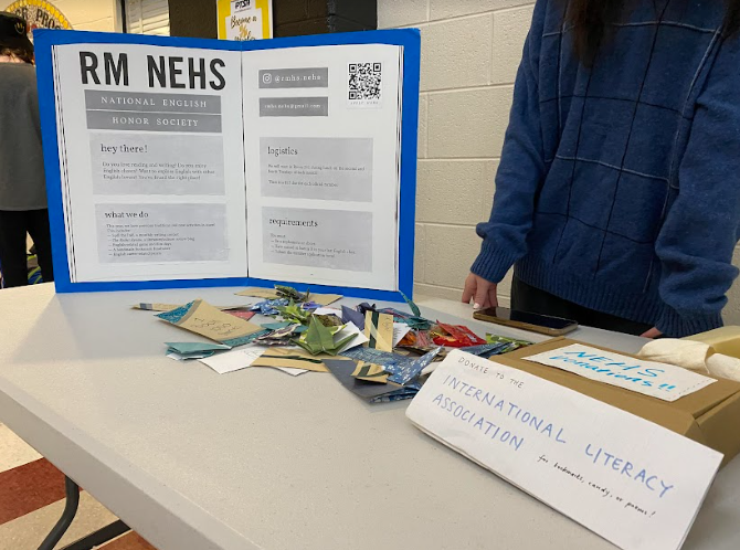 Photo of the Day: NEHS holds bookmark fundraiser