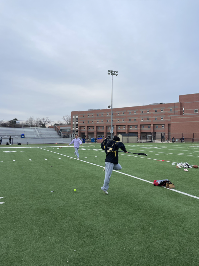 Photo of the Day: Student athletes prepare for upcoming lacrosse season