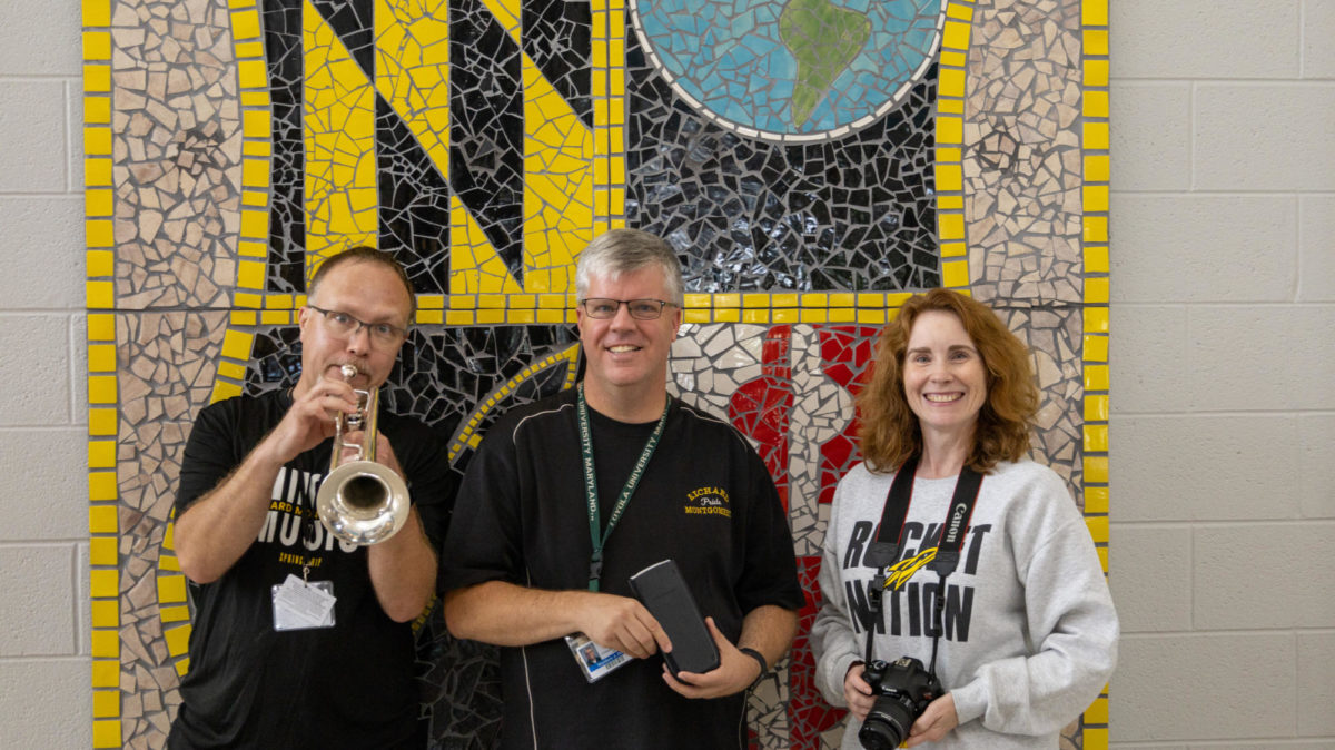 Teachers Dr. Perry, Mr. Davis and Mrs. Gould have been teaching long enough that some of their students are the children of their former students from their beginning years at RM.