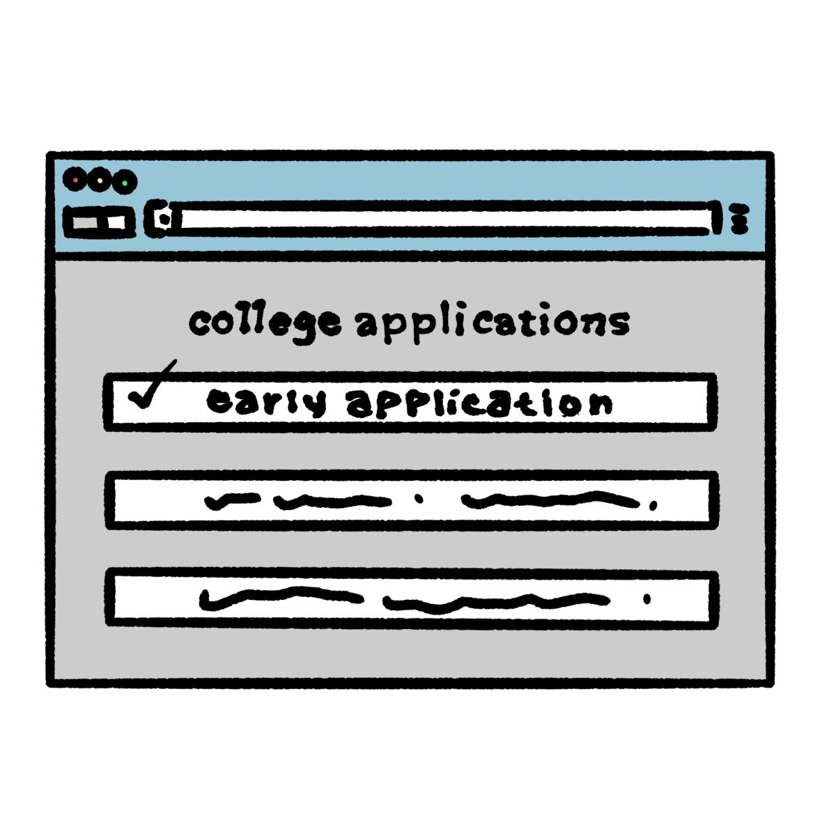 Although seniors must select whether they would like to apply early decision, early action or regular before submitting a college application, they can change their application type up to the application deadline.