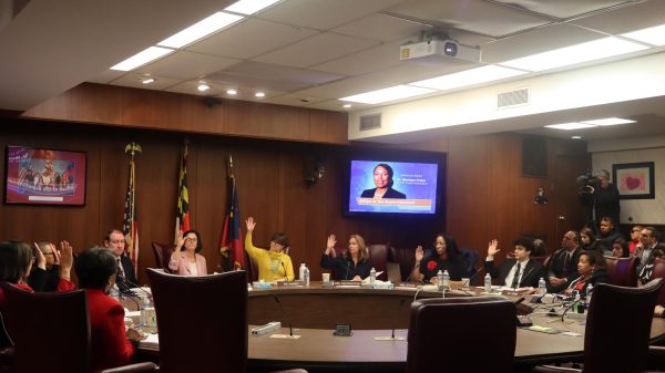 MCPS Board of Education votes unanimously for Dr. Monique Felder to serve as the interim superintendent. 