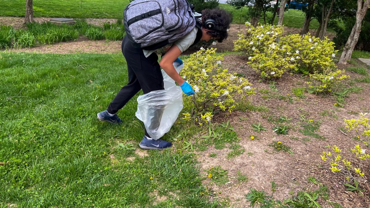 Photo of the Day: Earth day cleanup