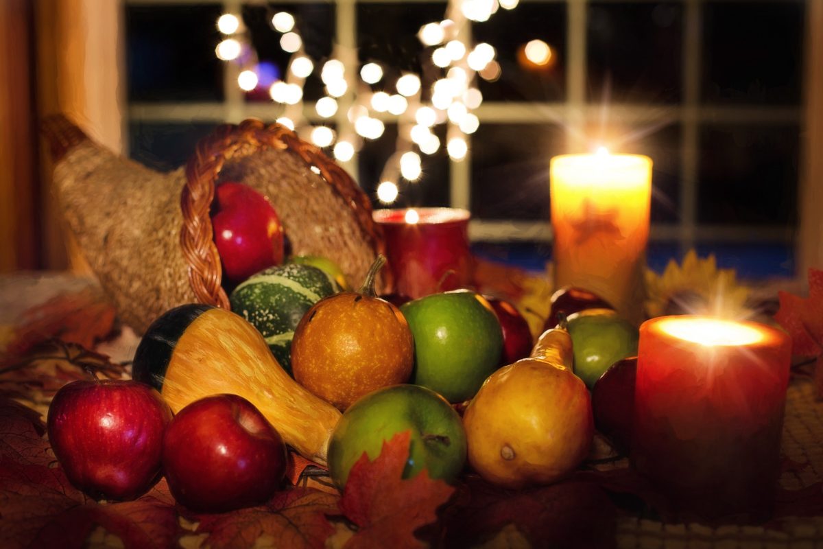 A common symbol of Thanksgiving, the Cornucopia consists of a goat's horn overflowing with flowers, fruit and corn. (Photo courtesy of Pixabay)