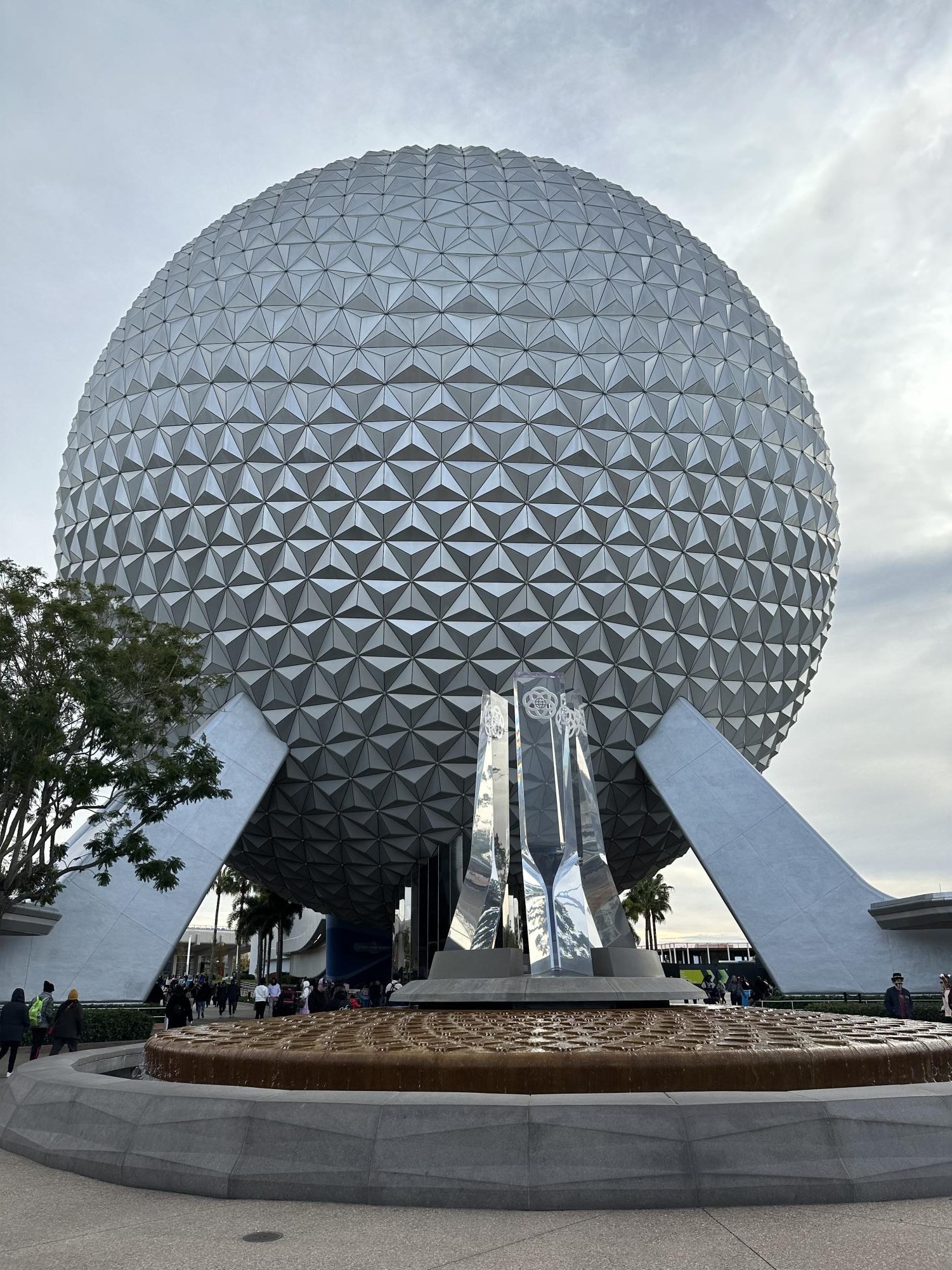 Today, EPCOT features a massive ball, named Spaceship Earth, as its centerpiece. Although Disney's vision for EPCOT never came to fruition, the theme park today still has a theme of innovation and human progress.