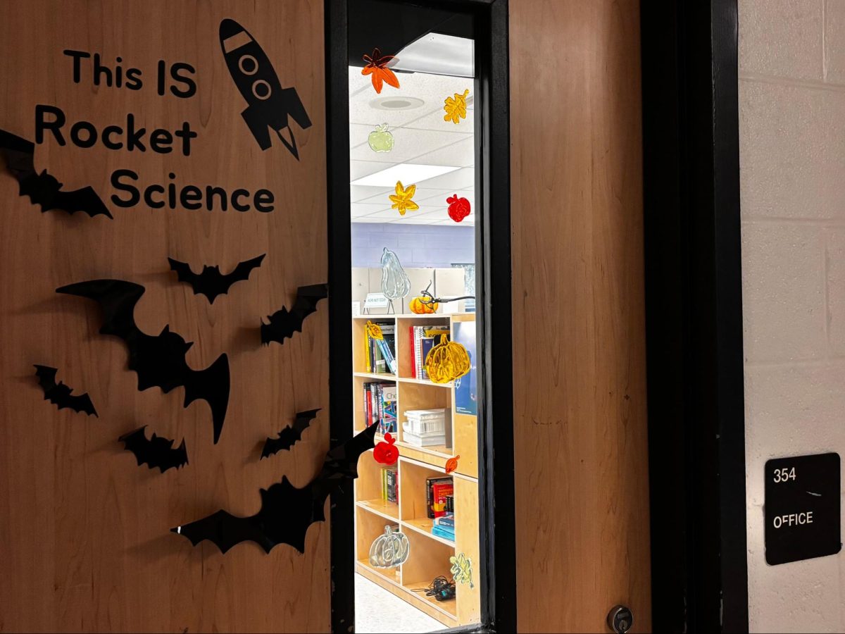 The RM science department decorated their office with Halloween decorations—a fun way for many teachers to celebrate the holiday. "I thought it was really sweet how the teachers all dressed up and decorated and got excited for Halloween, it made the day so much more special,” sophomore Alona Aharonovich said.