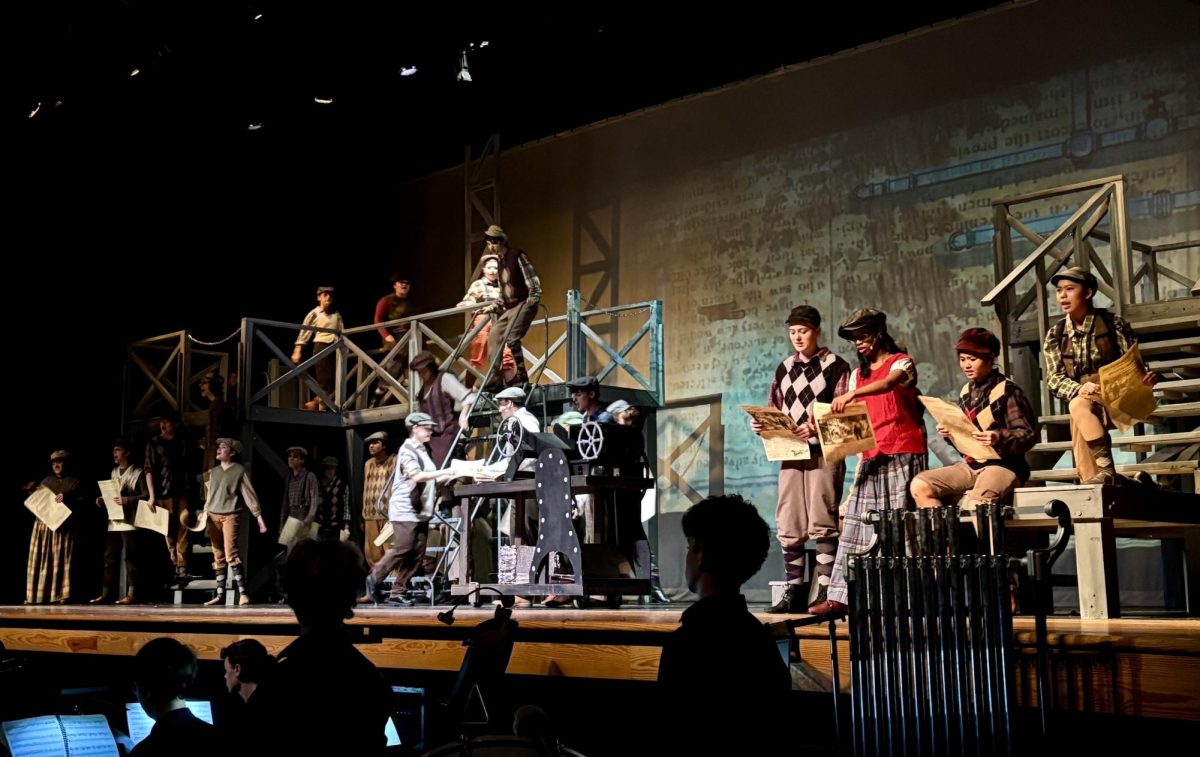 RM’s Black Maskers perform “Newsies,” a musical based on the 1899 New York City Newsboys’ strike.