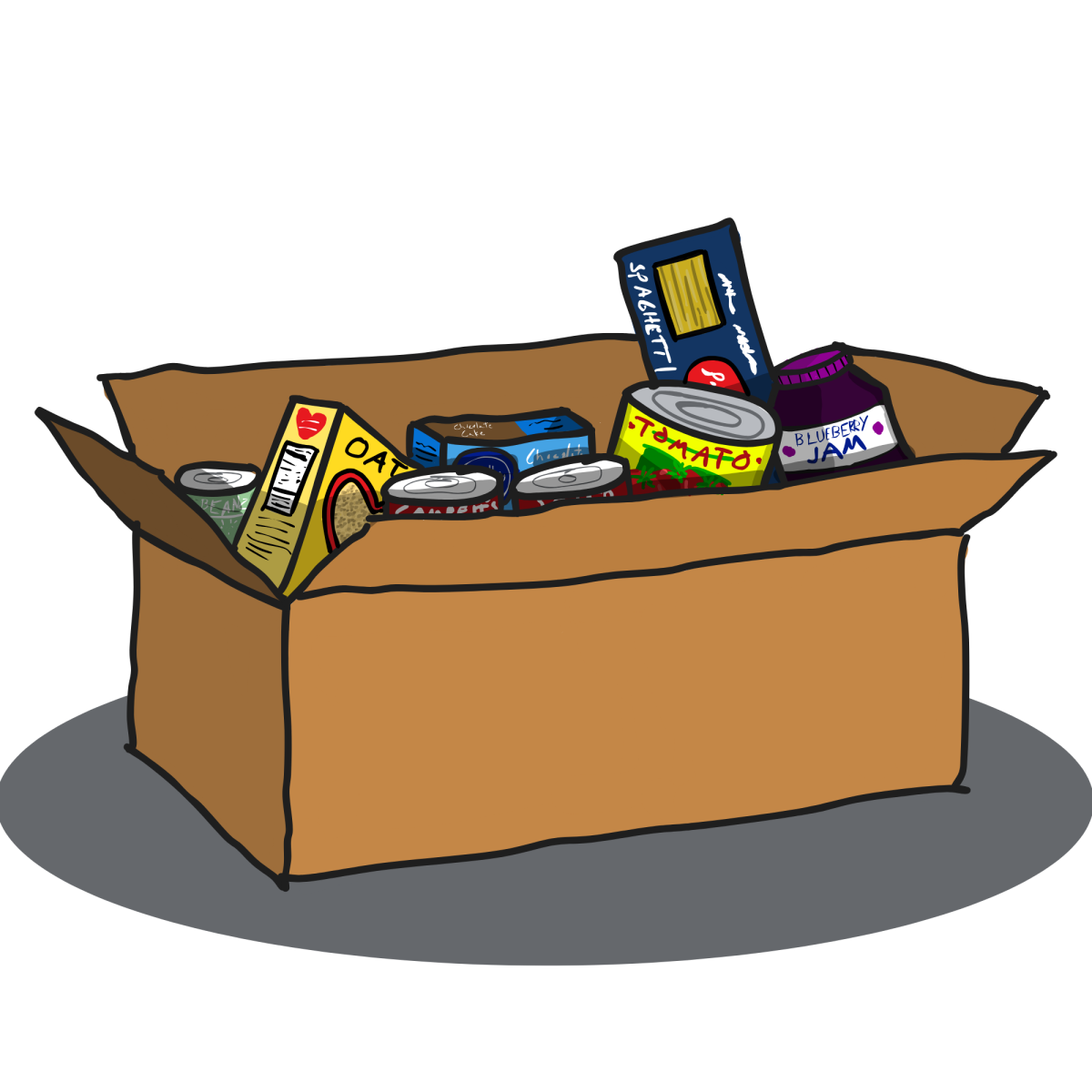 Food Drive Graphic